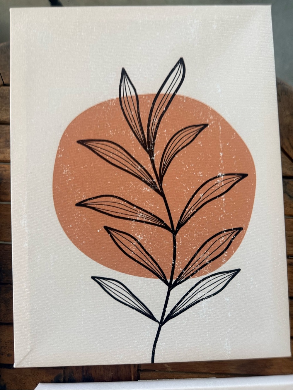 Modern Boho Printed Canvas Art